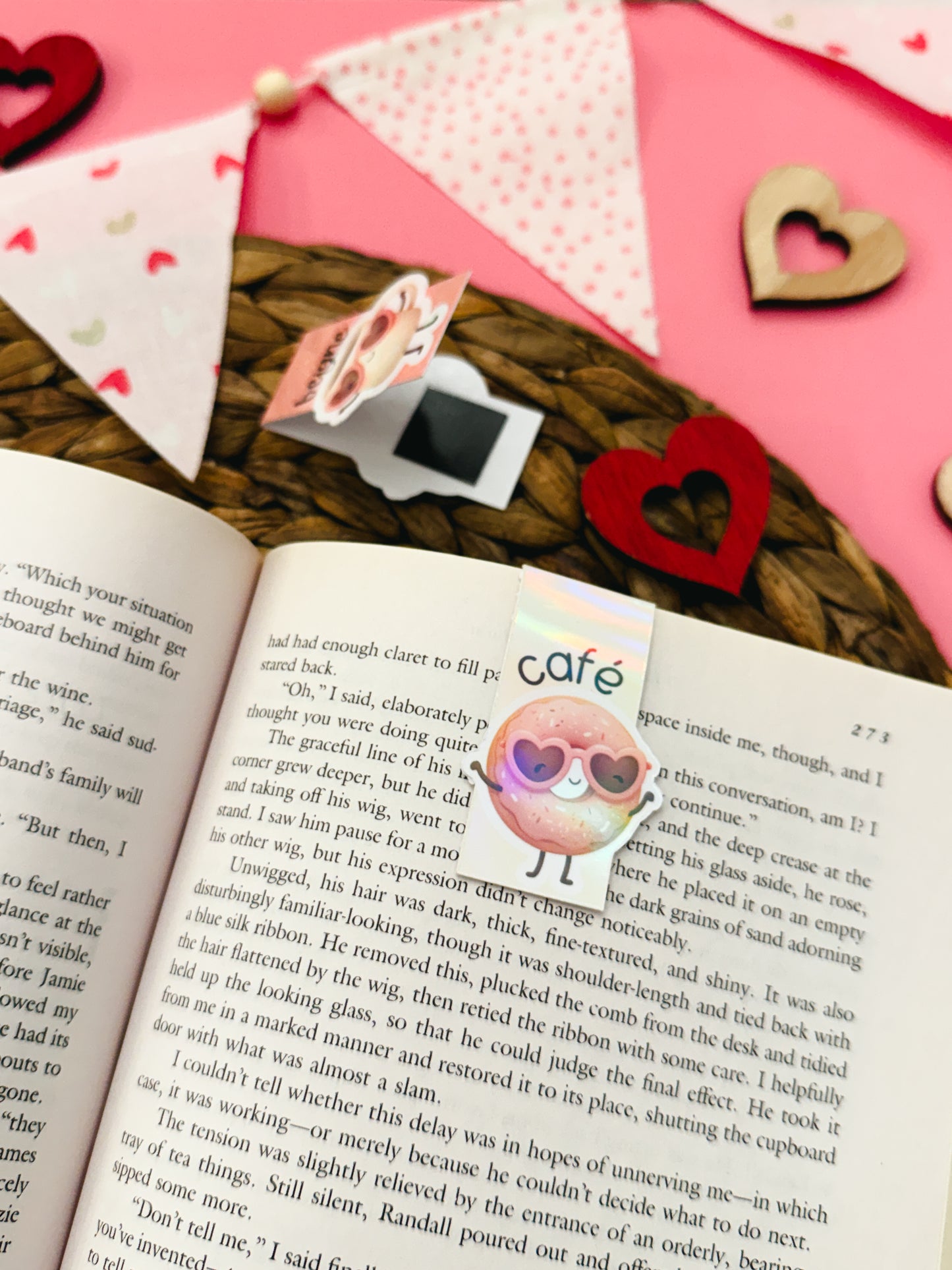 Signets magnétiques inséparables café-beigne