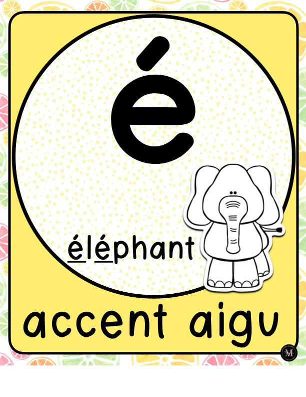 Les Accents *Collection Agrumes*