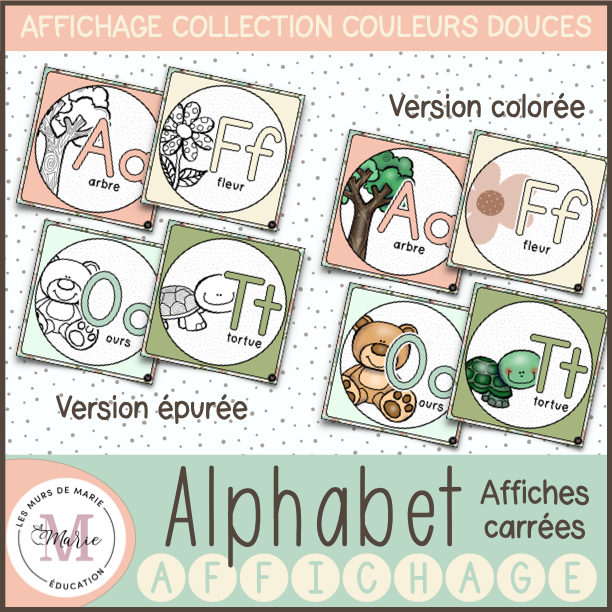 Ensemble Complet *Collection Couleurs Douces*