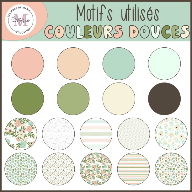 Ensemble Complet *Collection Couleurs Douces*