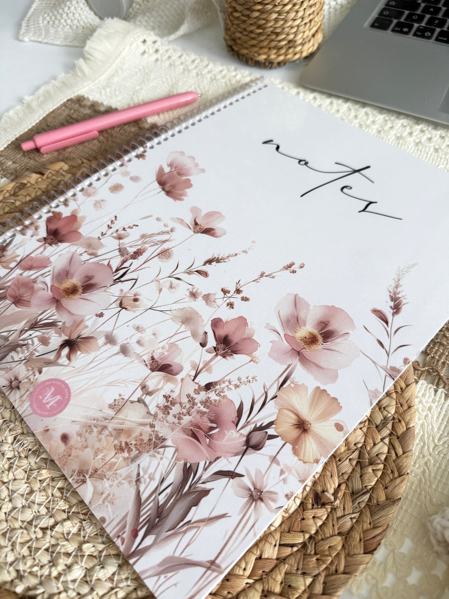 Cahier de Notes Floral