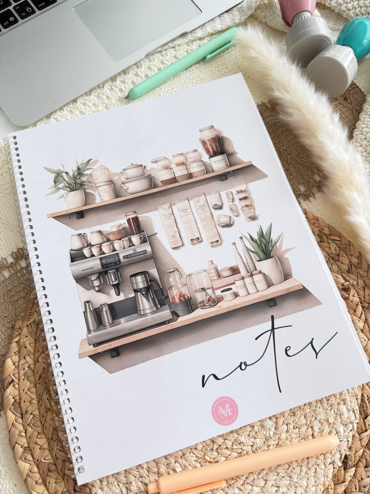 Cahier de Notes Café Latté