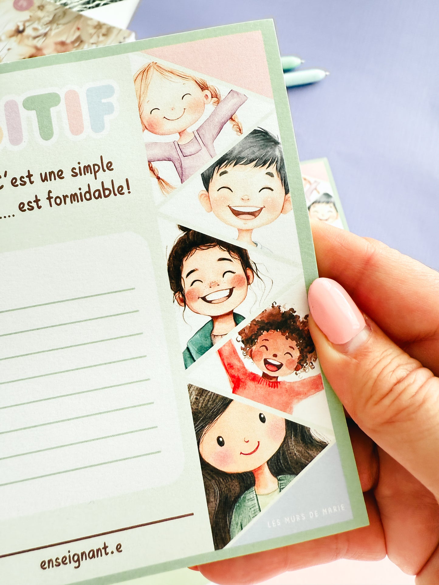 Message Positif Pastel
