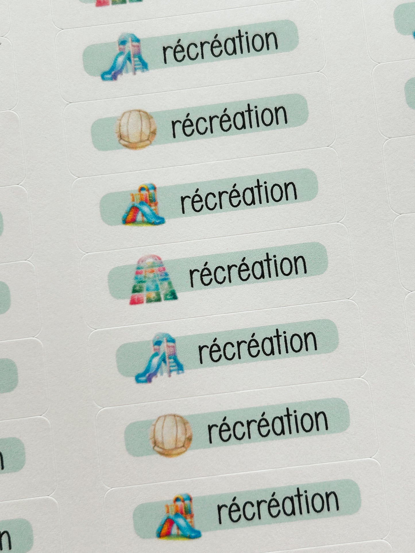 Enseignant.e, Récréation