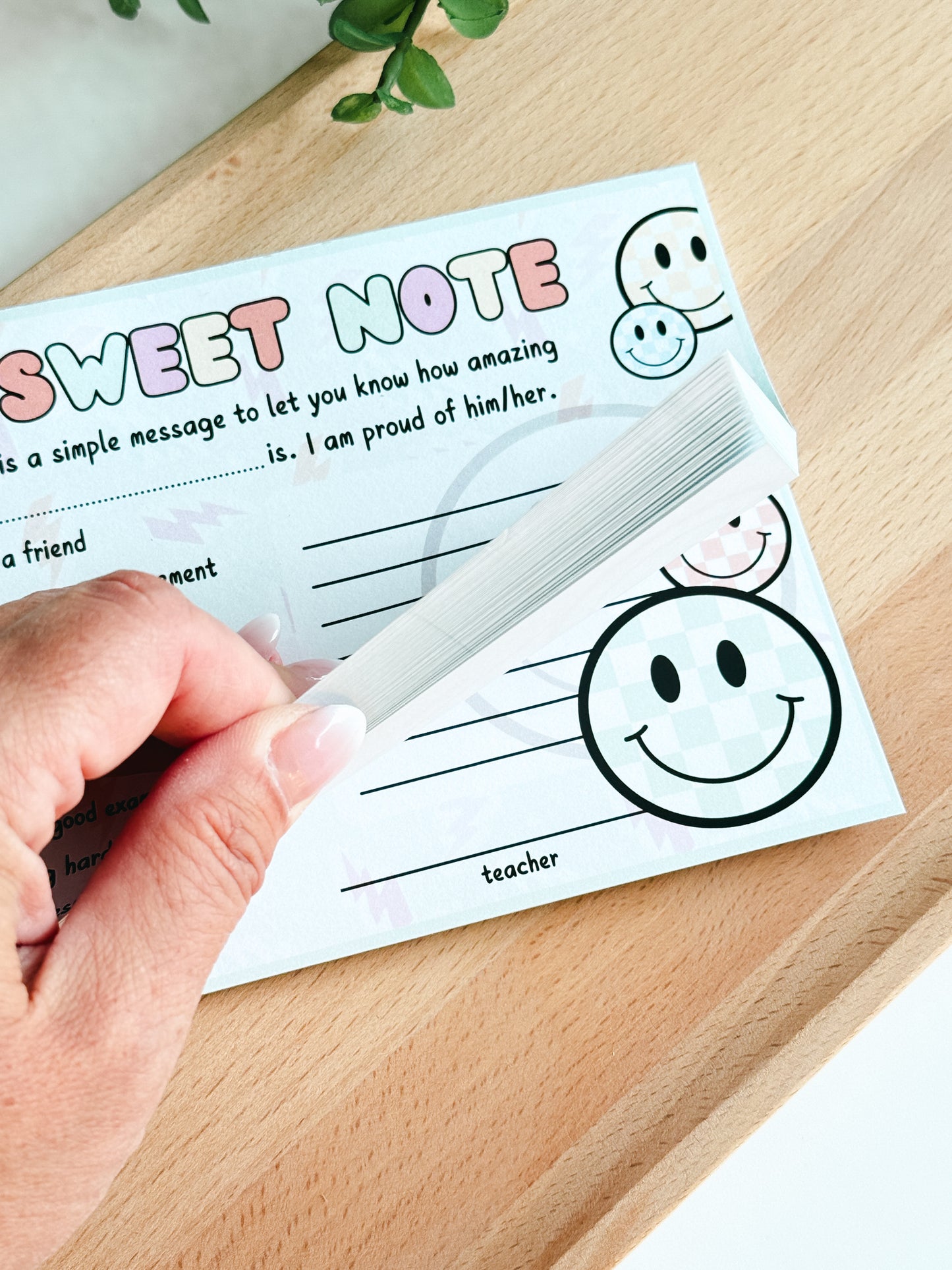 Sweet Note Smiley