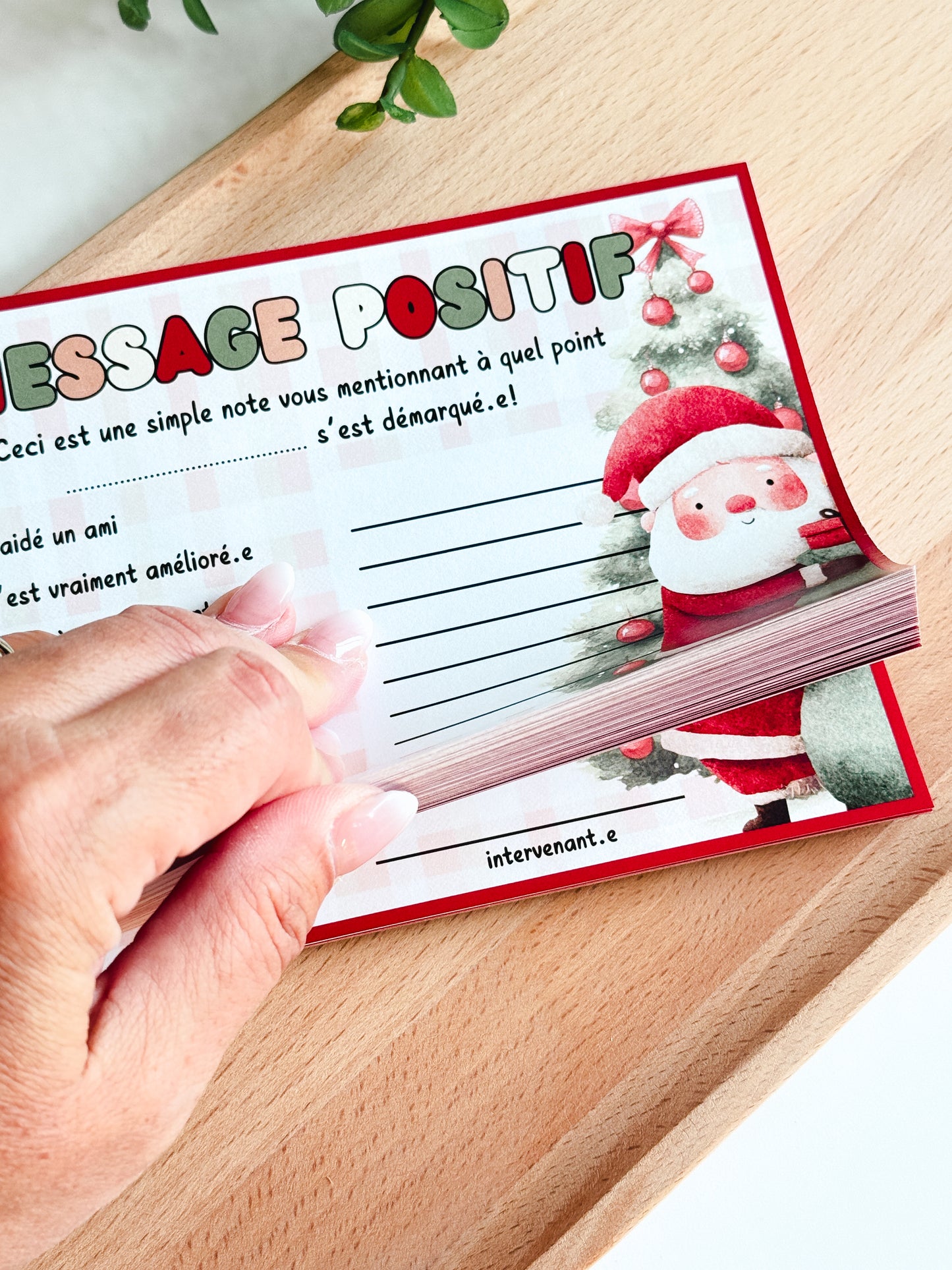 Message Positif Noël