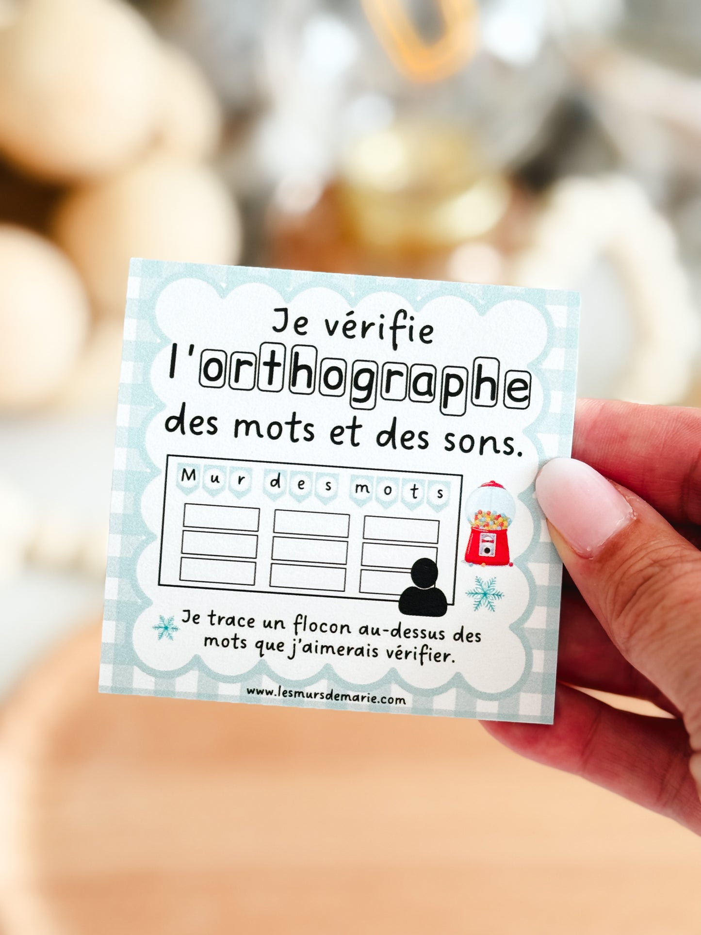 notes autocollantes "orthographe des mots et des sons"