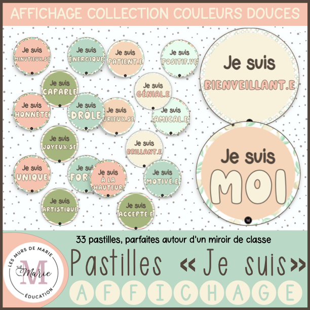 Ensemble Complet *Collection Couleurs Douces*