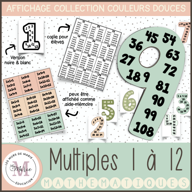 Ensemble Complet *Collection Couleurs Douces*