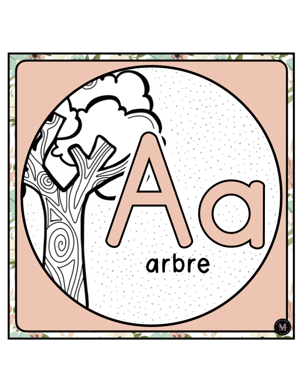 Alphabet *Collection Couleurs Douces*