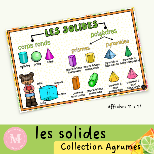Les Solides *Collection Agrumes*