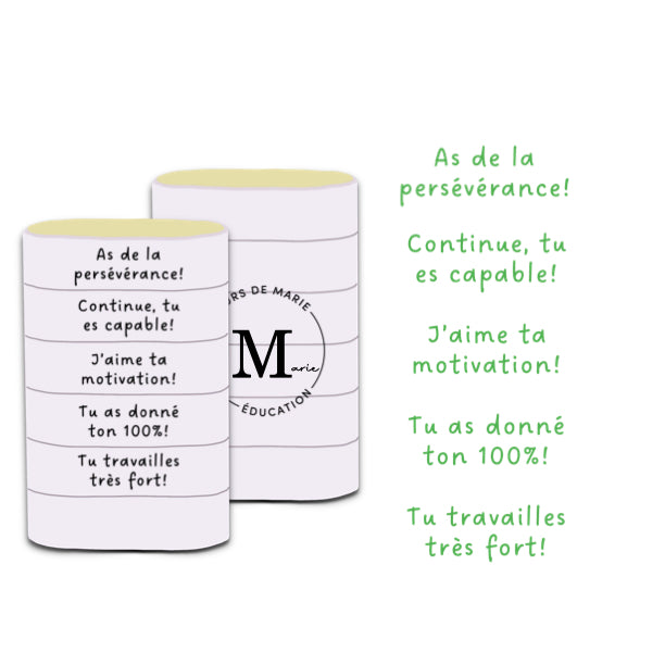 Étampe 5 en 1 "PERSÉVÉRANCE"