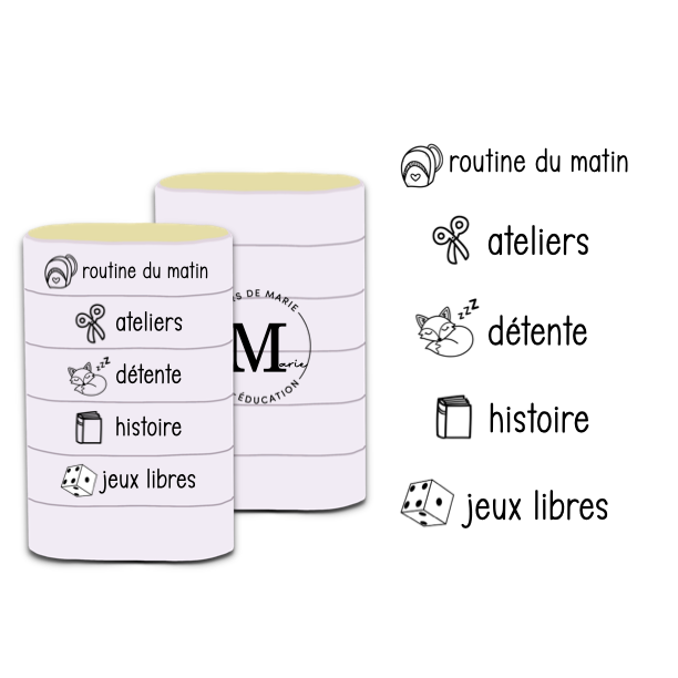 Étampe 5 en 1 "PRÉSCOLAIRE"