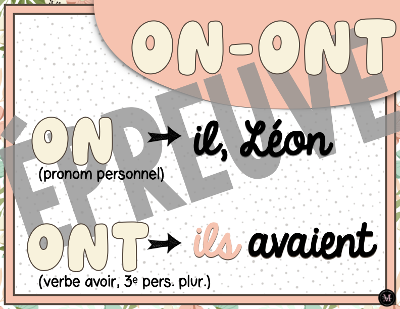 Homophones *Collection Couleurs Douces*