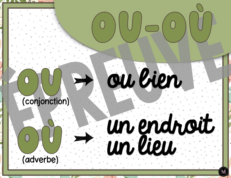 Homophones *Collection Couleurs Douces*