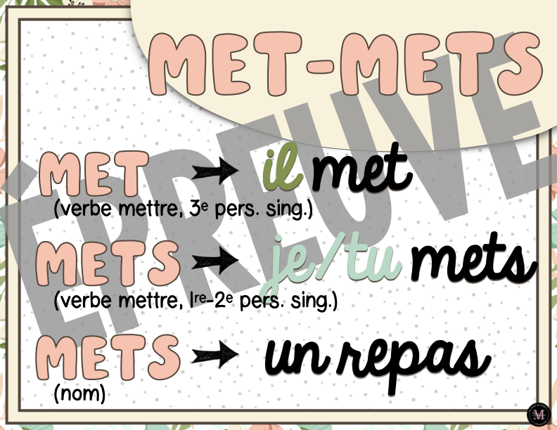 Homophones *Collection Couleurs Douces*