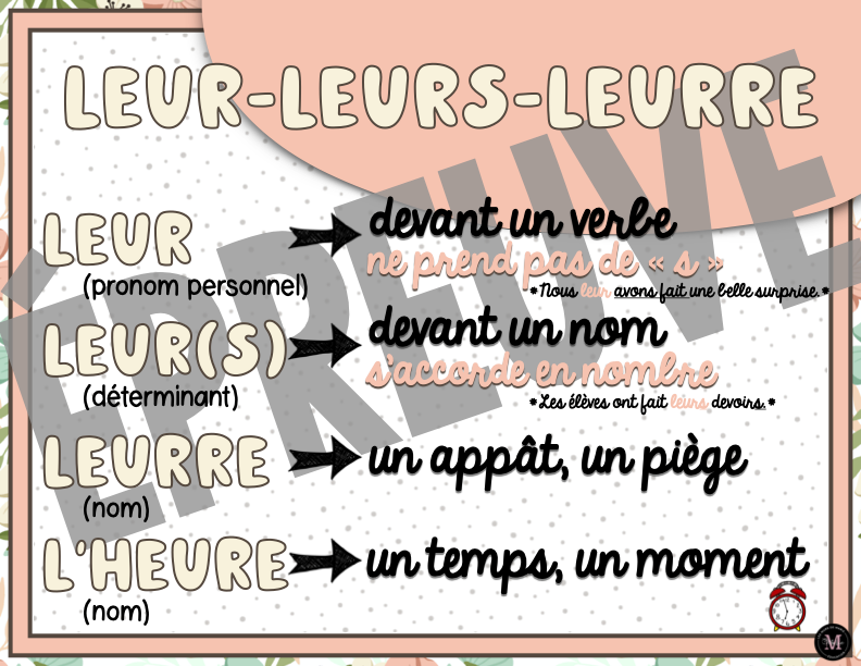 Homophones *Collection Couleurs Douces*