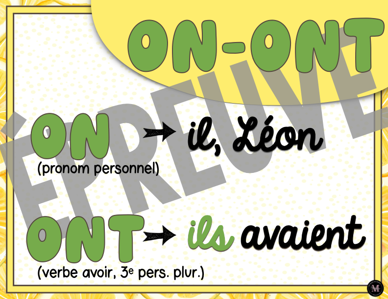 Homophones *Collection Agrumes*