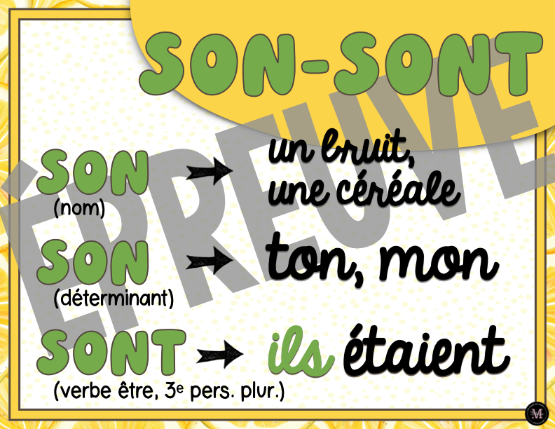 Homophones *Collection Agrumes*