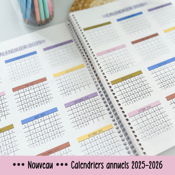 agenda SECRÉTAIRE 2025-2026 CAFÉ LATTÉ