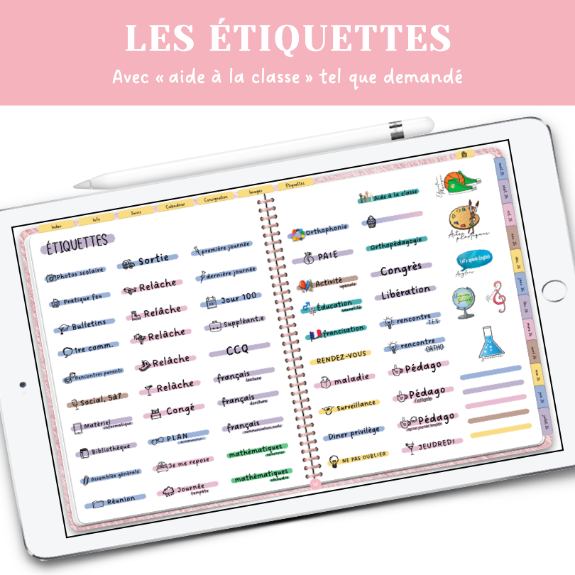 AGENDA NUMÉRIQUE 2025-2026