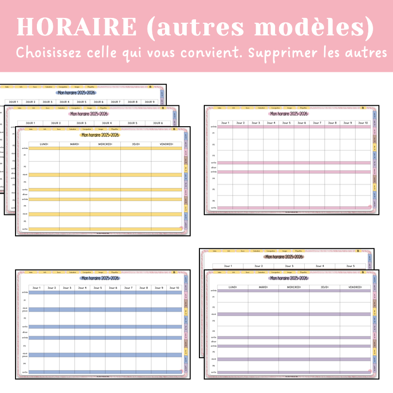 AGENDA NUMÉRIQUE 2025-2026