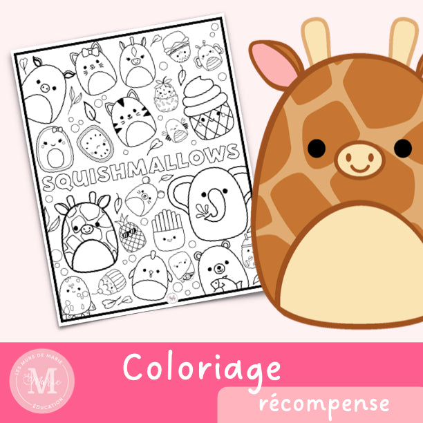 Coloriage Squishmallows