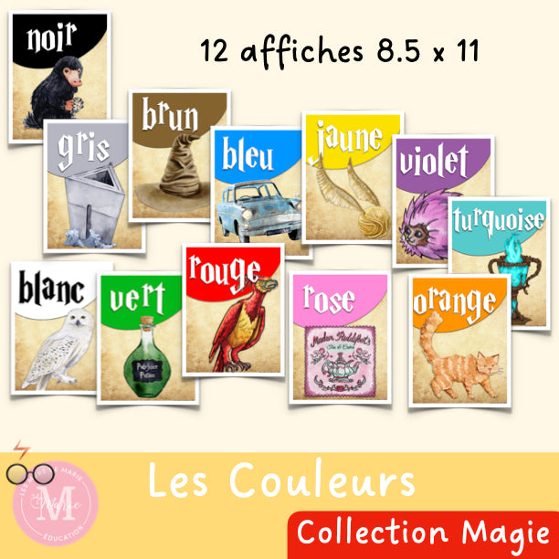 Couleurs *collection Magie*