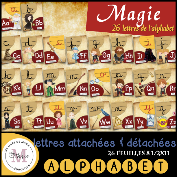 alphabet *collection Magie*