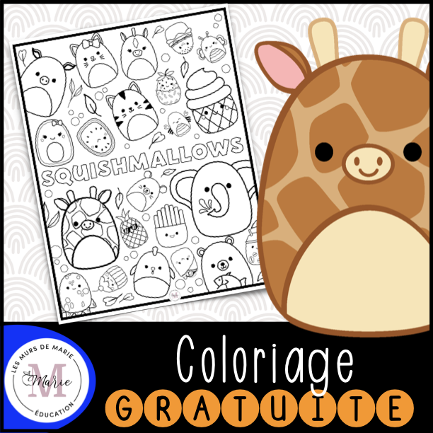 Coloriage Squishmallows