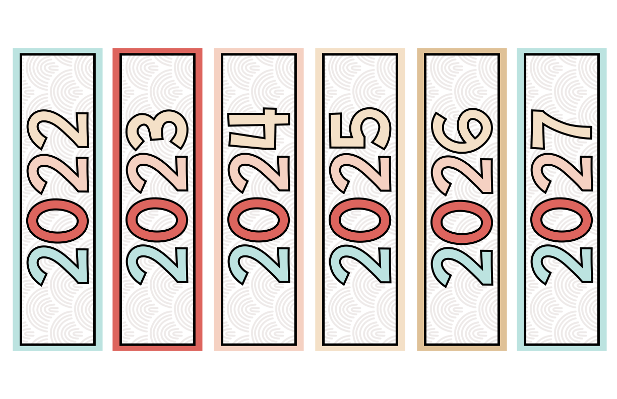 BOHO THEME WALL CALENDAR - CLASSROOM DECOR