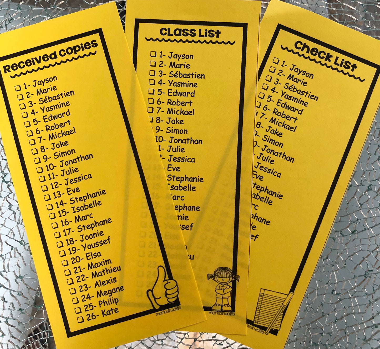 CLASS LISTS *EDITABLE*
