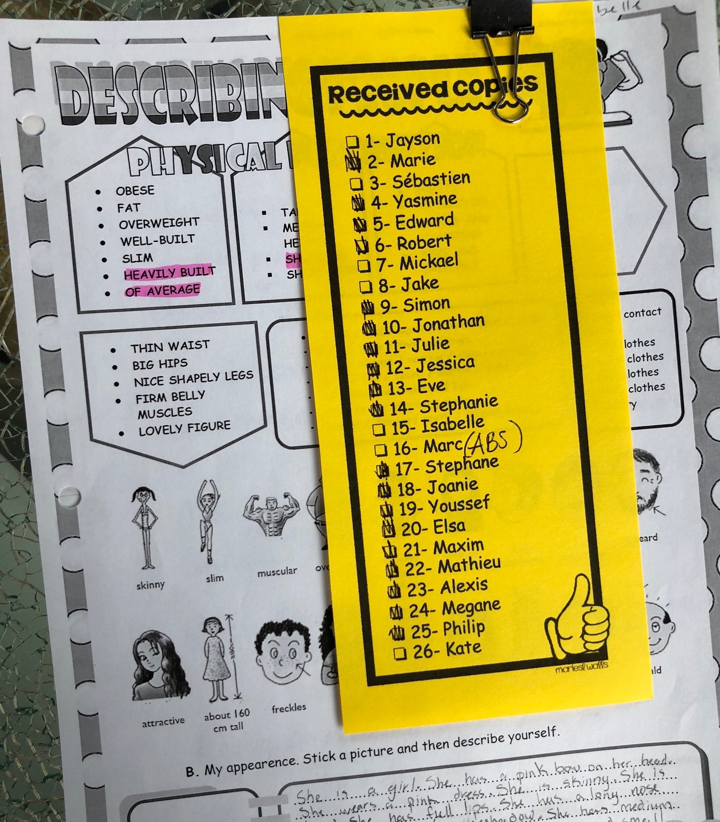 CLASS LISTS *EDITABLE*