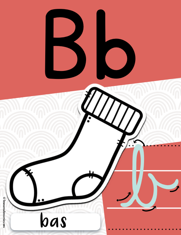 BOHO DÉCOR DE CLASSE - ALPHABET