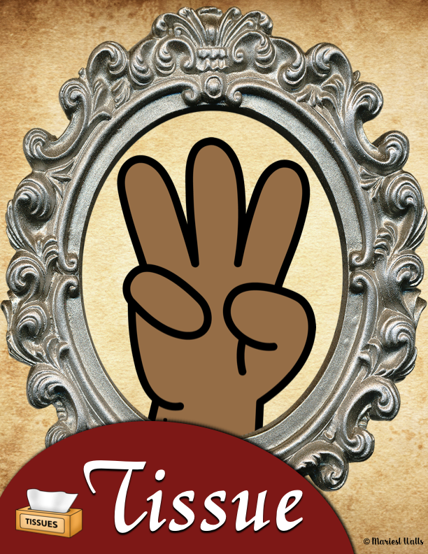 MAGIC THEME HAND SIGNALS - CLASSROOM DECOR