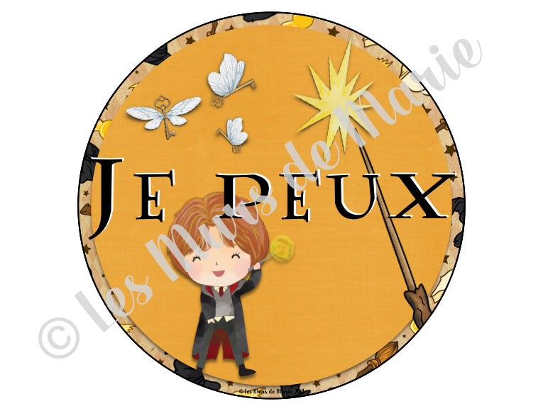 menu du jour *collection Magie*