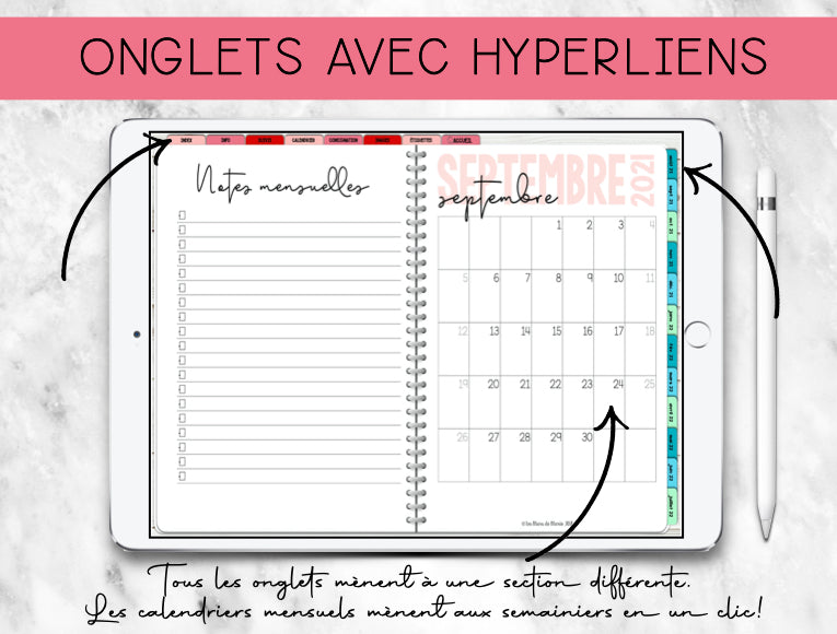 AGENDA NUMÉRIQUE POUR ESSAYER