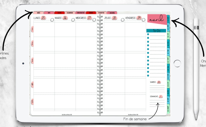 AGENDA NUMÉRIQUE POUR ESSAYER