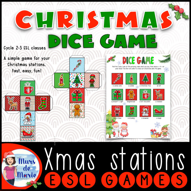 CHRISTMAS DICE GAME
