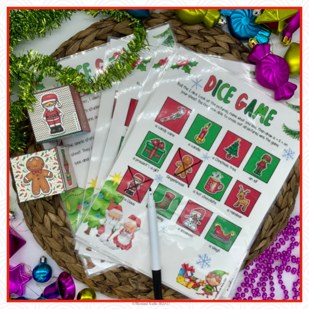 CHRISTMAS DICE GAME