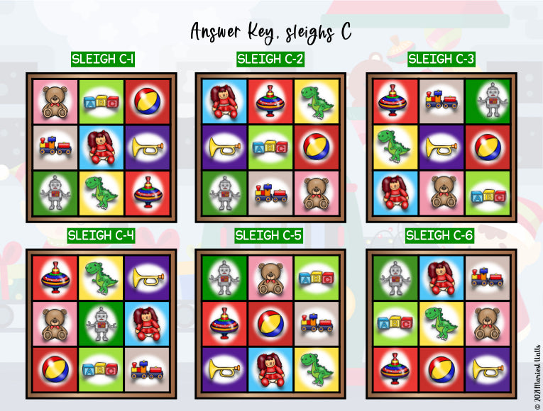 Christmas spatial concepts stations