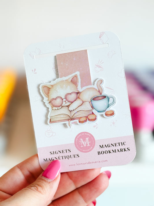 Signet magnétique chat