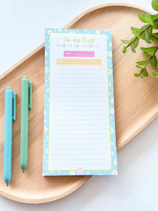 To-do list "Marguerites"