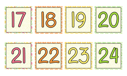 Calendrier *Collection Agrumes*