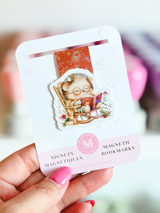 Signet magnétique hérisson