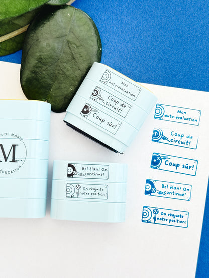 Étampe 5 en 1 « Attentes » version baseball