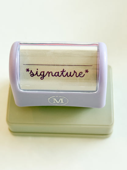 Signature