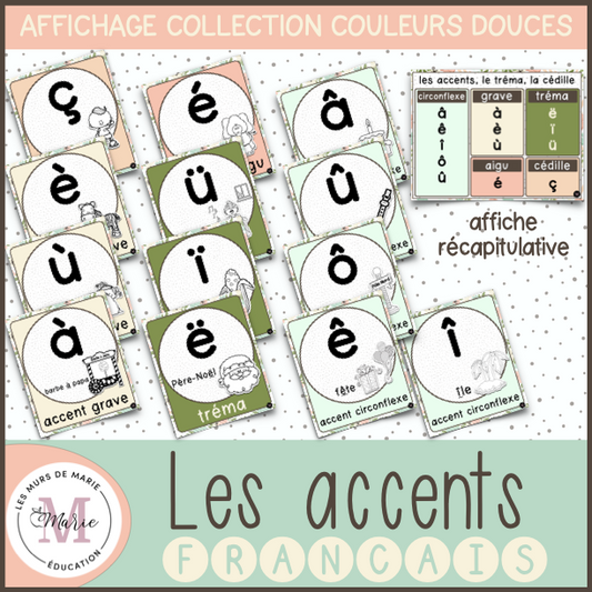 Les Accents *Collection Couleurs Douces*