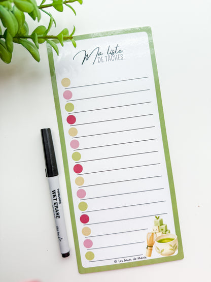 Liste de tâches réutilisable