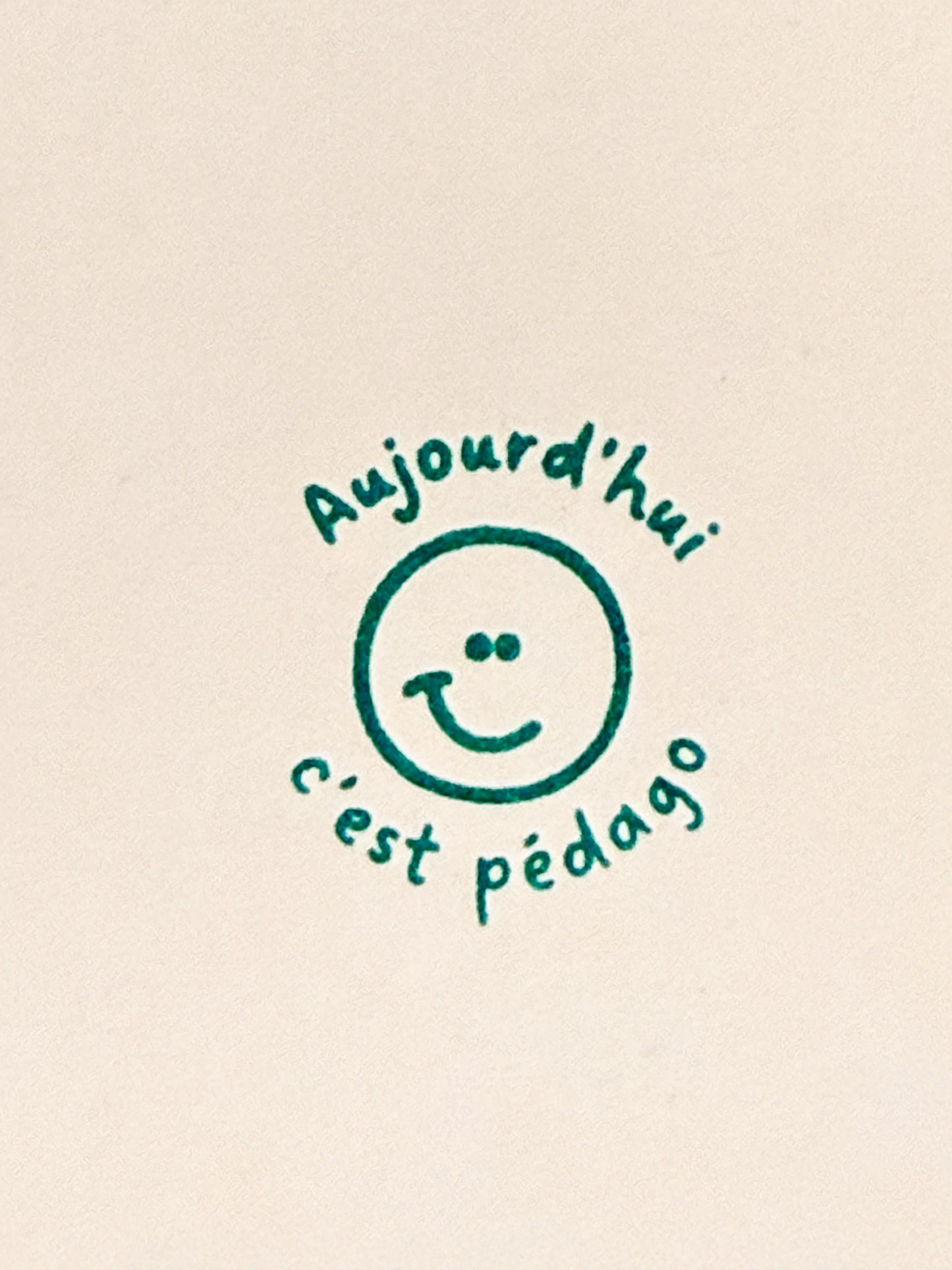 Aujourd'hui c'est pédago